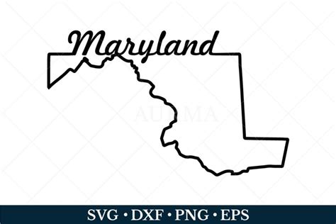 Maryland state SVG (2037155)