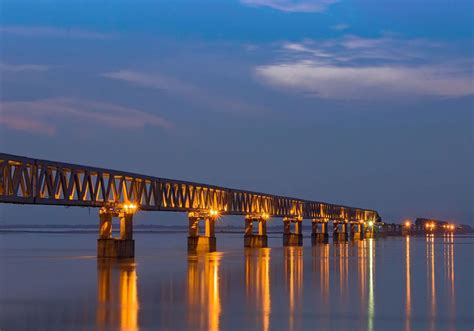 10 facts about India’s longest Bogibeel railroad bridge in Assam ...