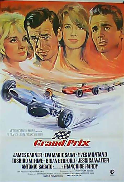 "GRAND PRIX" MOVIE POSTER - "GRAND PRIX" MOVIE POSTER