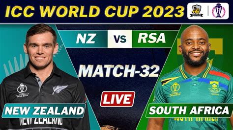 NEW ZEALAND vs SOUTH AFRICA Match 32 Live SCORES | ICC CRICKET WORLD ...
