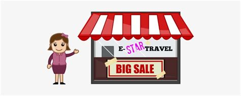 Sale Cartoon Png - Shop Owner Cartoon Png - 500x250 PNG Download - PNGkit