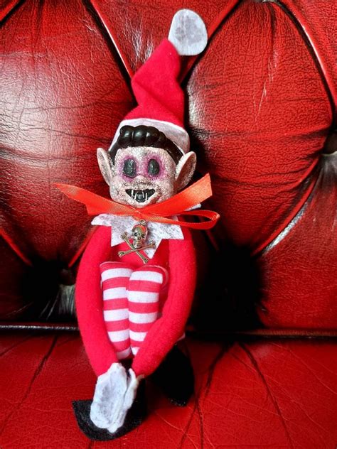 Creepy Elf Doll Horror Decor / Christmas Elf Horror Doll / | Etsy