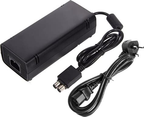 Replacement Microsoft Xbox 360 Slim Power Supply Pack 135W Brick AC Adapter & UK Plug: Amazon.co ...