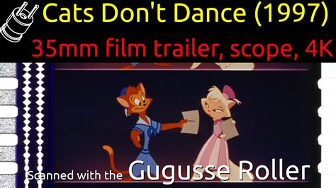 Cats Don't Dance (1997) 35mm film trailer, scope, 4K - YouTube