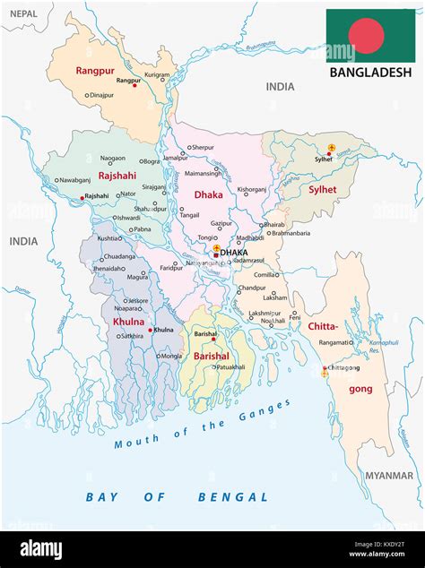 India Political Map Hd