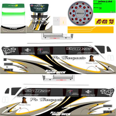 Bus simulator indonesia livery - profhour