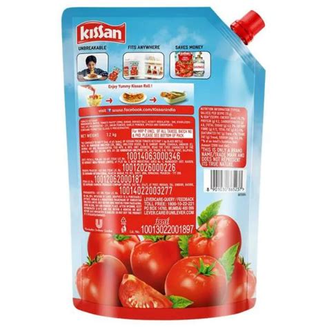 Kissan Fresh Tomato Ketchup 1.2 kg - JioMart