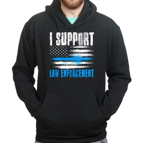 Support Law Enforcement Hoodie – Forged From Freedom