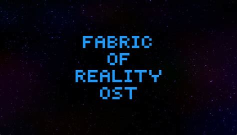 Save 25% on Fabric Of Reality Soundtrack on Steam