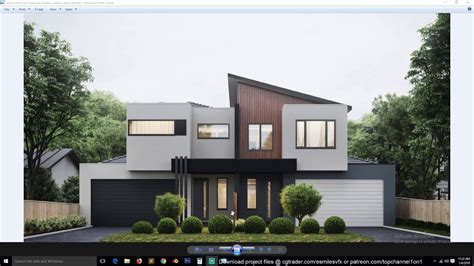 Create & Design A Modern 3d House In Blender Udemy Gfxdomain - The Art of Images