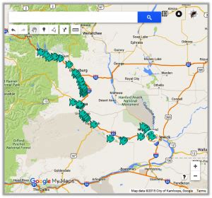 Yakima River Fishing Access Map - The Lunkers Guide