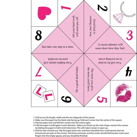 Fortune Teller Paper Game | Activity Shelter