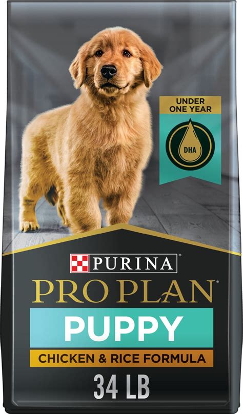 Purina Pro Plan Focus Puppy Chicken & Rice Formula Dry Dog Food, 34-lb ...