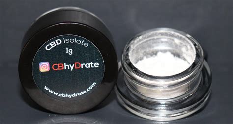 CBD Isolate - CBhyDrate