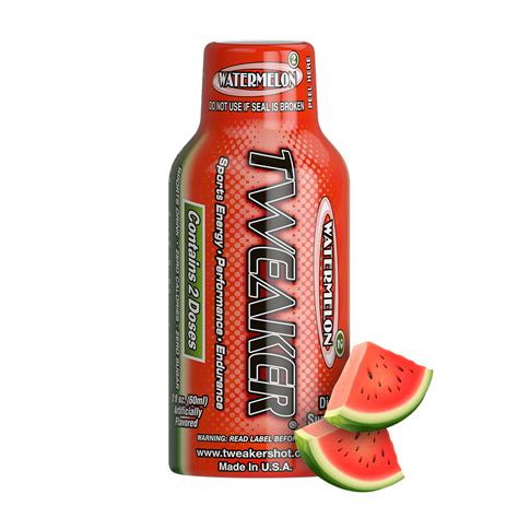 TWEAKER ENERGY SHOT - 12 CT - Watermelon - Tweaker Energy