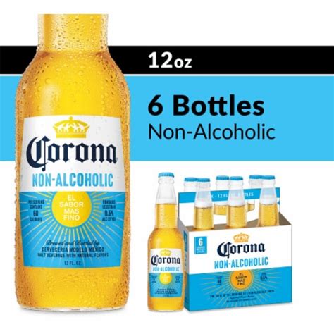 Corona Non-Alcoholic Malt Beverage Mexican Import Brew, 6 bottles / 12 ...