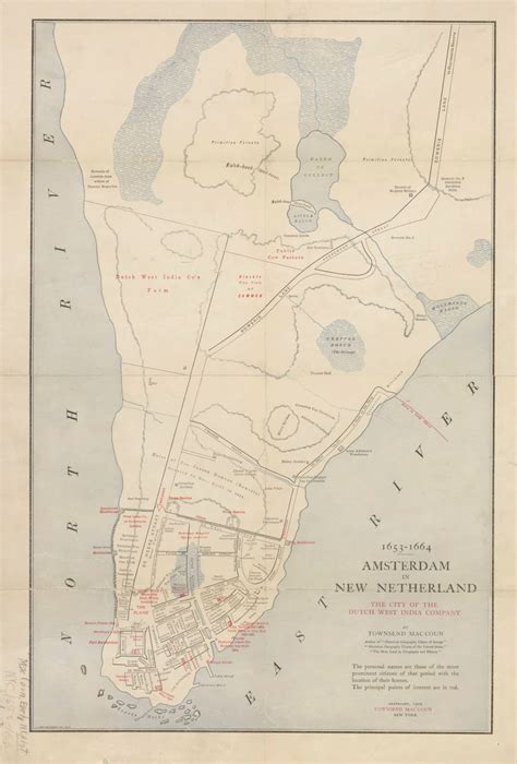 Old maps of the New Amsterdam and New Netherland - Vivid Maps