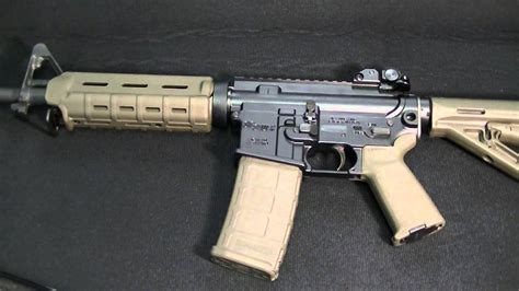 Sig Sauer M400 Enhanced AR15 w/ Magpul Accessories (Close-Up) HD - YouTube