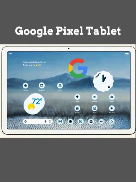 Google Pixel Tablet Specs Leaked 2022 - New Business Plan