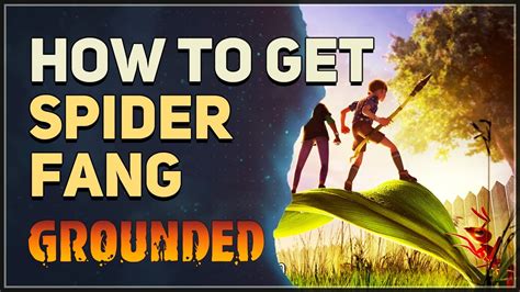 How to get Spider Fang Grounded - YouTube