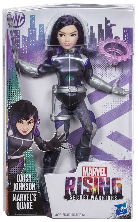 Marvel Rising Secret Warriors Daisy Johnson Action Figure Quake Hasbro - ToyWiz