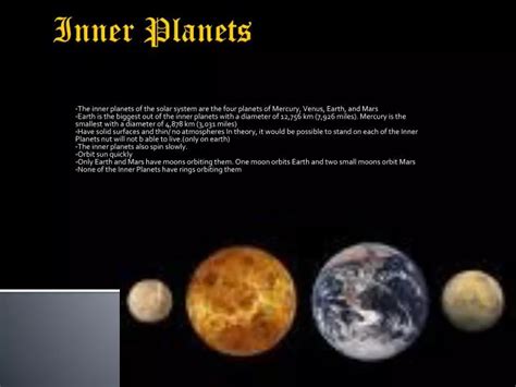 PPT - Inner Planets PowerPoint Presentation, free download - ID:2660226