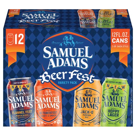 Save on Samuel Adams Beer Fest Variety Pack - 12 pk Order Online Delivery | Food Lion