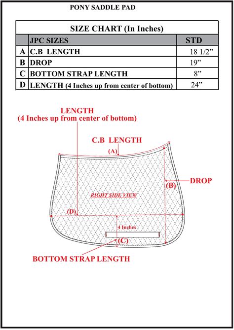 TuffRider Basic Pony Saddle Pad - The Lexington Horse