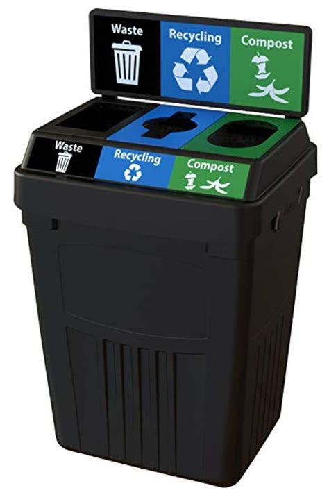 All-in-one recycle bin for the office | Plastic waste, Recycling bins, Recycling