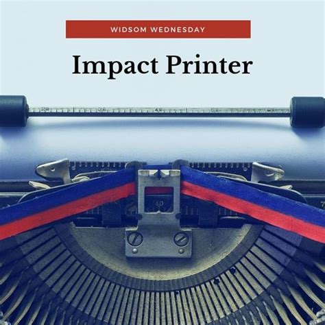 An impact printer is a type of printer that operates by striking a metal or plastic head against ...