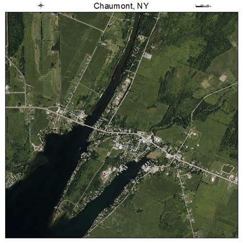 Aerial Photography Map of Chaumont, NY New York