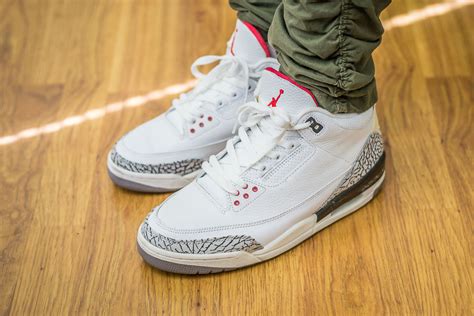 2003 Air Jordan III White Cement Review