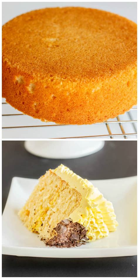 Basic Vanilla Cake Recipe - The Cookie Writer