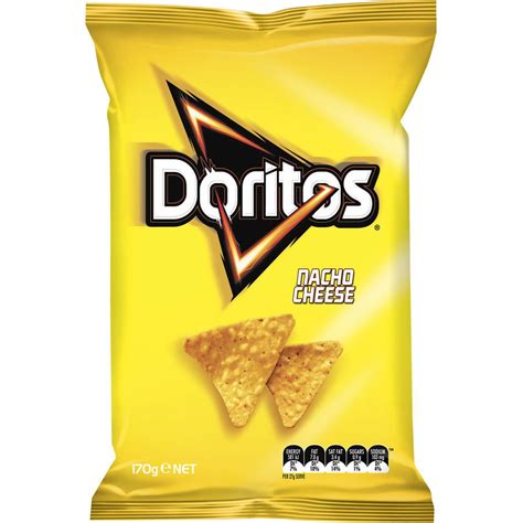 Doritos Corn Chips Nacho Cheese Share Pack 170g | BIG W