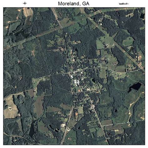 Aerial Photography Map of Moreland, GA Georgia