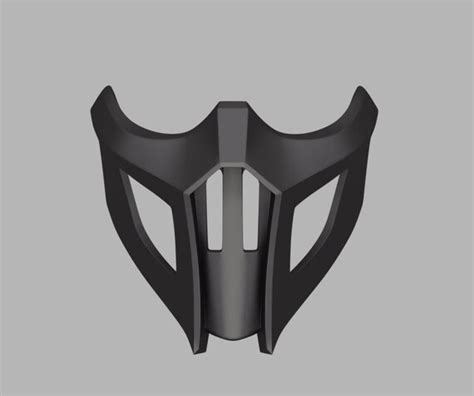 Noob-Saibot mask from Mortal Kombat 9 X 11 3D Model for 3d | Etsy