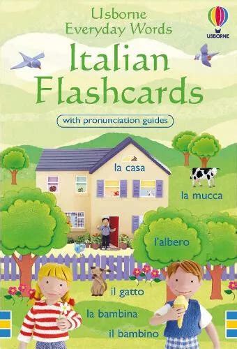 EVERYDAY WORDS IN Italian Flashcards (Everyday Words Flashcards) $13.27 - PicClick