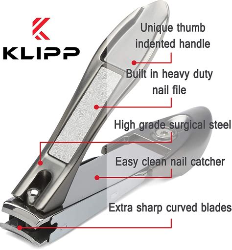 Nail Clippers with Catcher – Klipp Nail Care