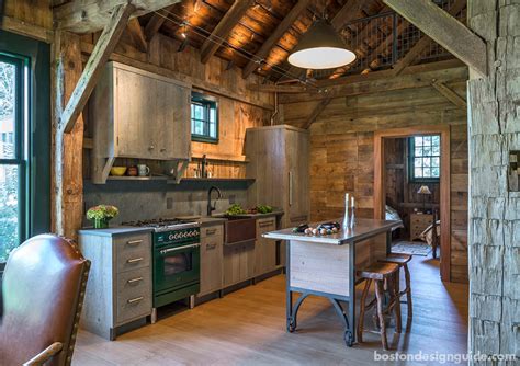 9 of Our Favorite Rustic Kitchens with Exposed Wood Beams | Boston Design Guide