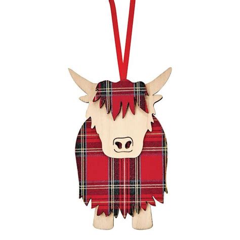 Scottish Ornaments: Hamish the Highland Cow | Highland cow, Royal ...