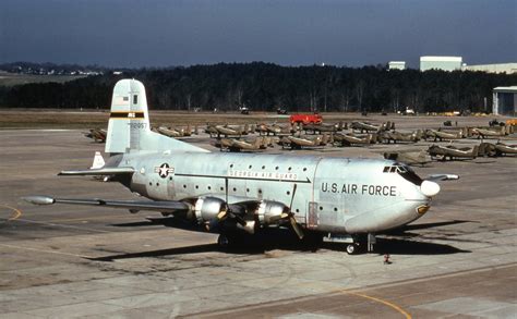 C-124C 52-1057 The Georgia Air National Guard .ANG was the last to fly the Globemaster II. Us ...