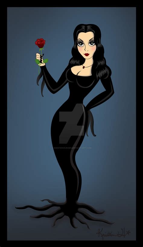 Morticia Addams by kristenhurkes on DeviantArt