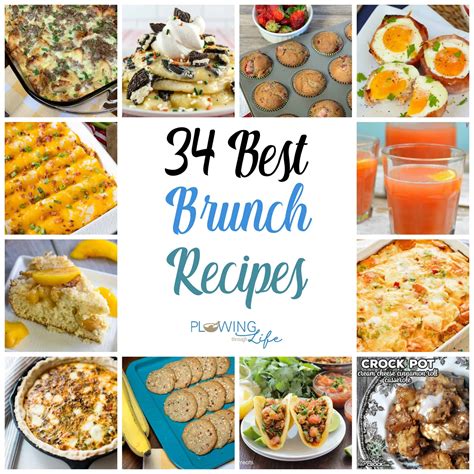 34 Best Brunch Recipes - Plowing Through Life