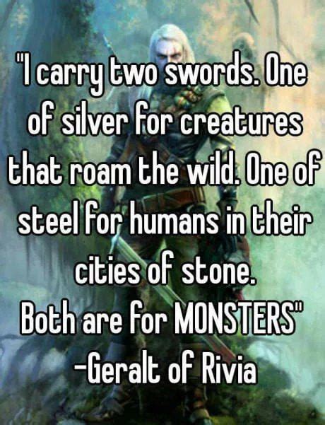 Favorite witcher quotes? - 9GAG