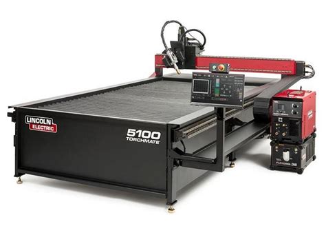 Lincoln Electric Torchmate 5100 plasma table built for all-day production