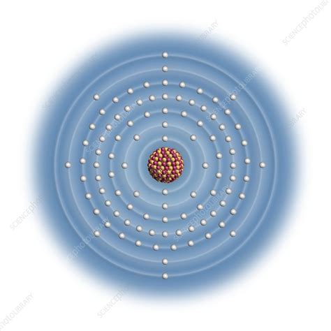 Einsteinium, atomic structure - Stock Image - C023/2619 - Science Photo ...