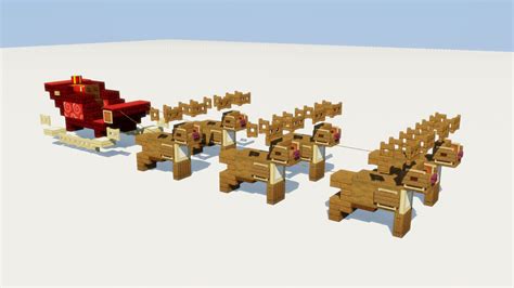 Santa Sleigh Minecraft Map