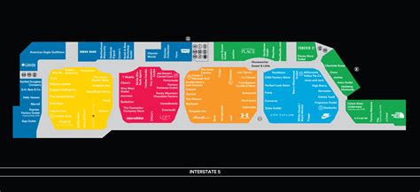 The Outlets At Orange Map