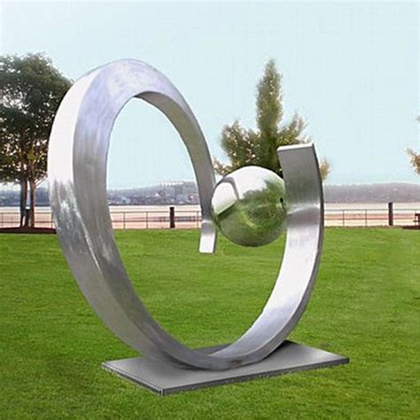 Large Garden Sculptures Metal Decorative Stainless Steel Sculpture