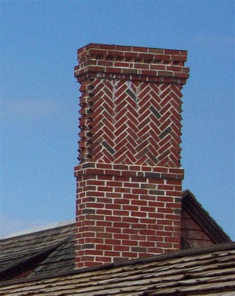 Brick chimney, Brick, Exterior brick